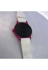 Movado ESQ Fuschia/Pink/White wrist watch