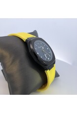 Zancan Black/Blue/Yellow Super Slim Wrist Watch