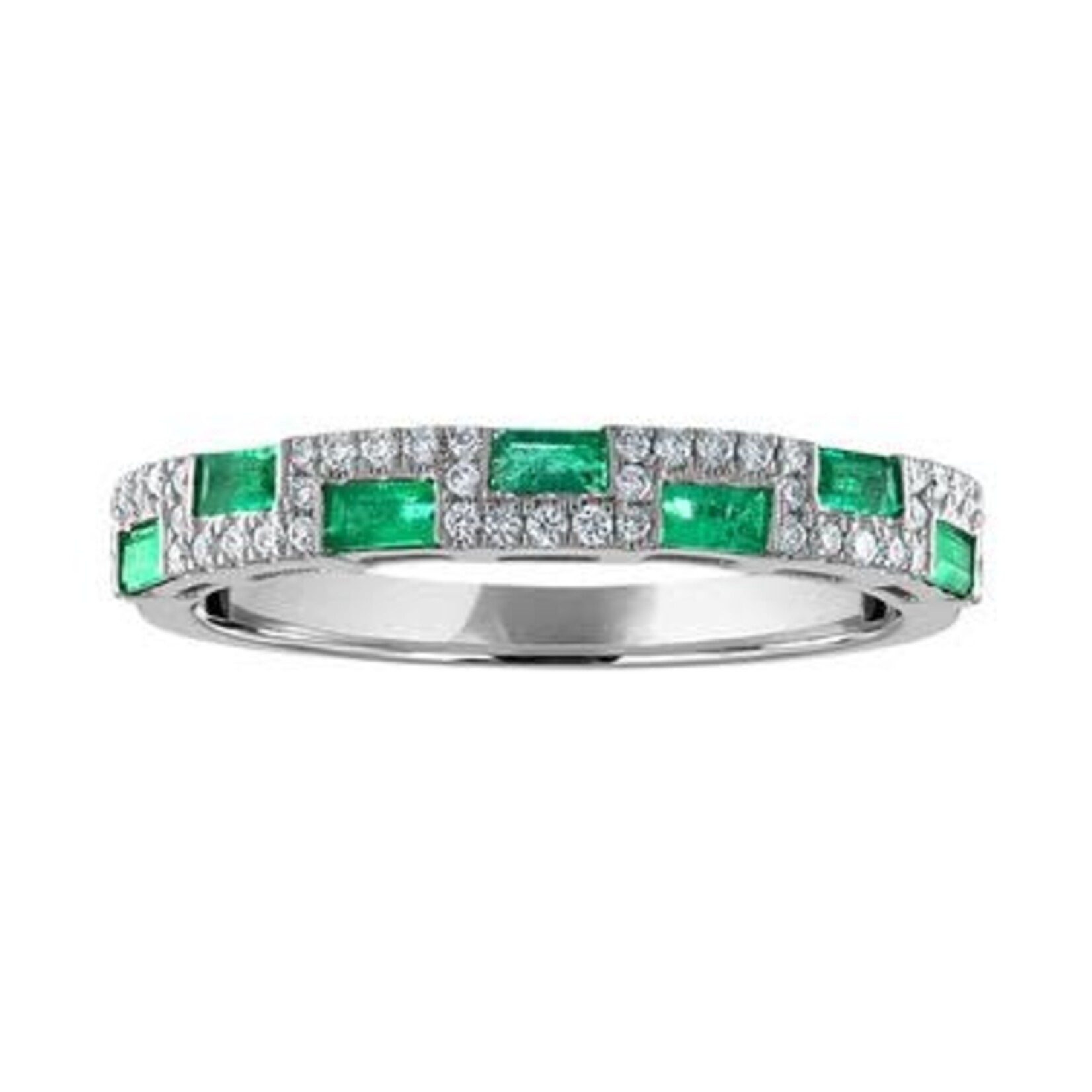 PeJay Creations PeJay Creations Emerald and Diamond Ring