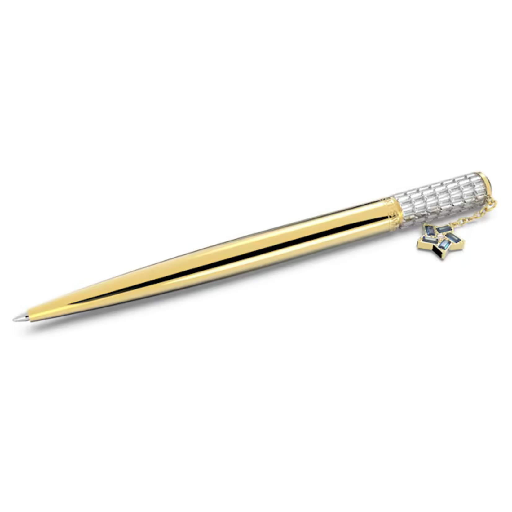 Swarovski  Celebration 2022 ballpoint pen Star, White, Gold-tone plated