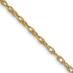 14 Karat Yellow Gold 16" 1.35mm Cable Rope Chain