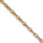Quality Gold Inc. 14 Karat Yellow Gold 16" 1.35mm Cable Rope Chain
