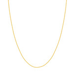 14 Karat Yellow Gold 20" 1.05mm Wheat Chain