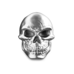Zancan Sterling Silver Skull Ring