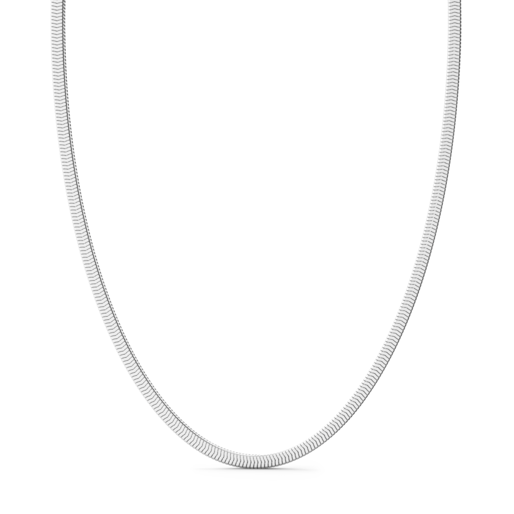 Zancan Sterling Silver 24" Foxtail Chain