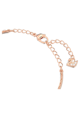 Swarovski  Ginger bangle Grey, Rose gold-tone plated