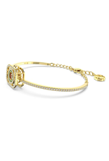 Swarovski  Alea bangle Multicolored, Gold-tone plated