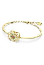 Swarovski  Alea bangle Multicolored, Gold-tone plated