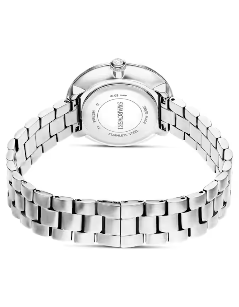 Swarovski  Certa watch Swiss Made, Metal bracelet, Silver tone, Stainless Steel