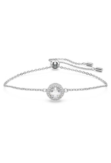 Swarovski  Constella bracelet Round cut, White, Rhodium plated