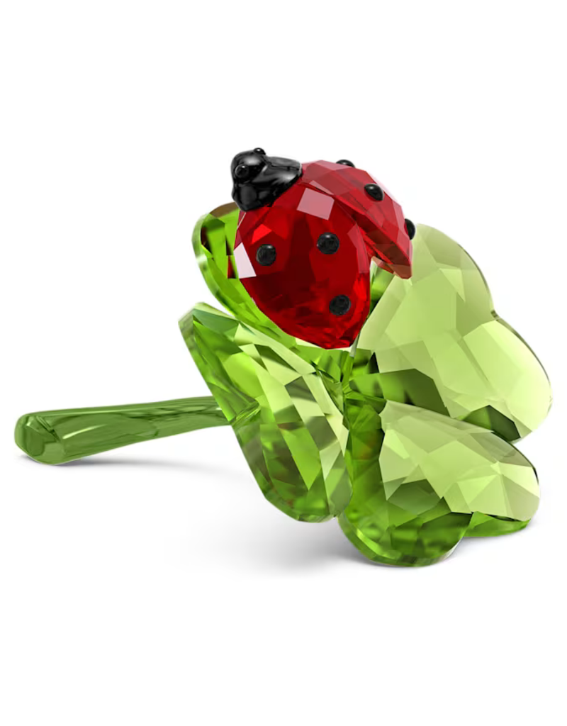 Swarovski Idyllia Ladybug and Clover