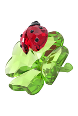 Swarovski Idyllia Ladybug and Clover