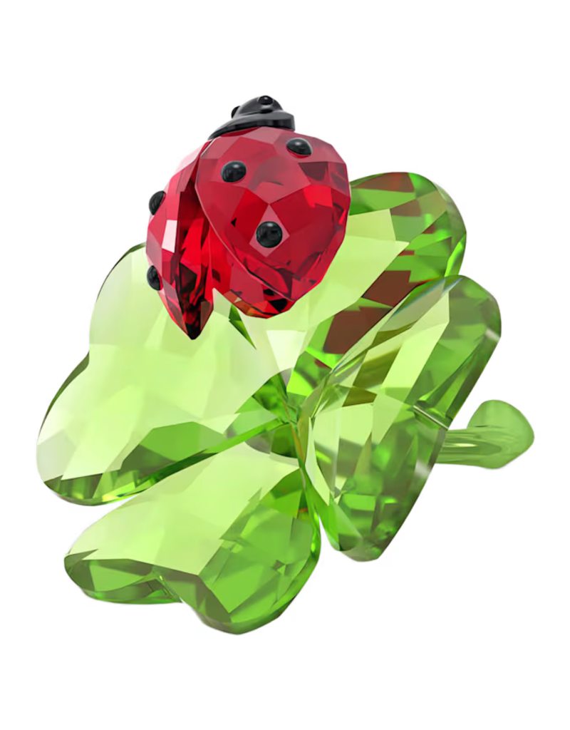 Swarovski Idyllia Ladybug and Clover