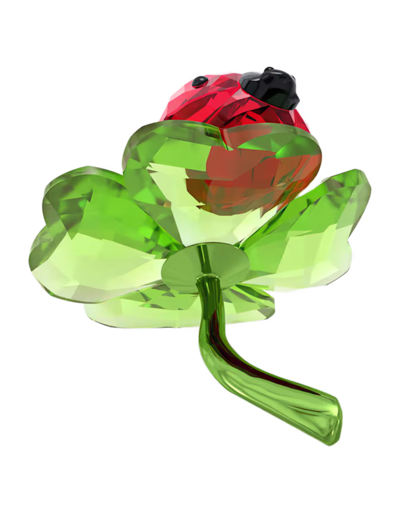 Swarovski Idyllia Ladybug and Clover