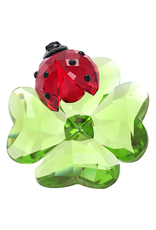 Swarovski Idyllia Ladybug and Clover