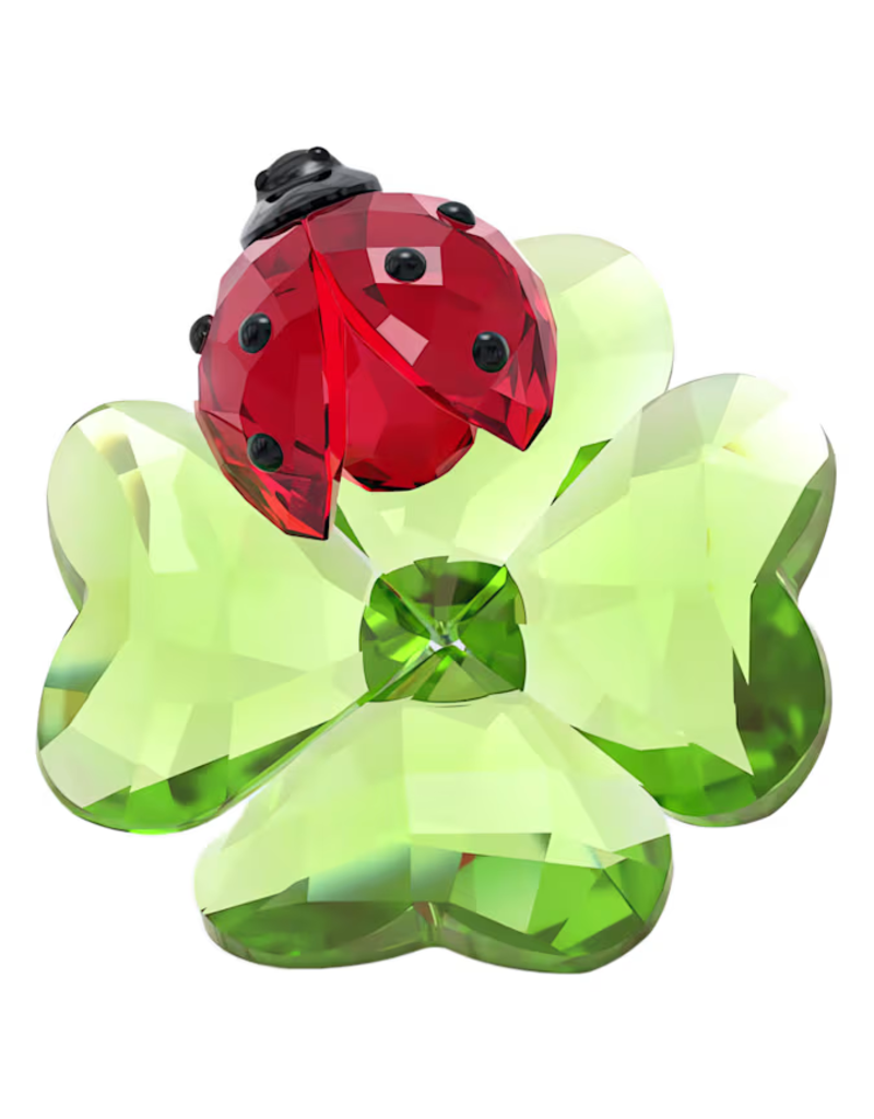 Swarovski Idyllia Ladybug and Clover