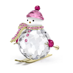 Swarovski Holiday Cheers Dulcis Snowman Pink