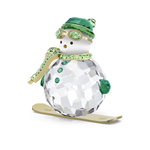 Swarovski Holiday Cheers Dulcis Snowman Green