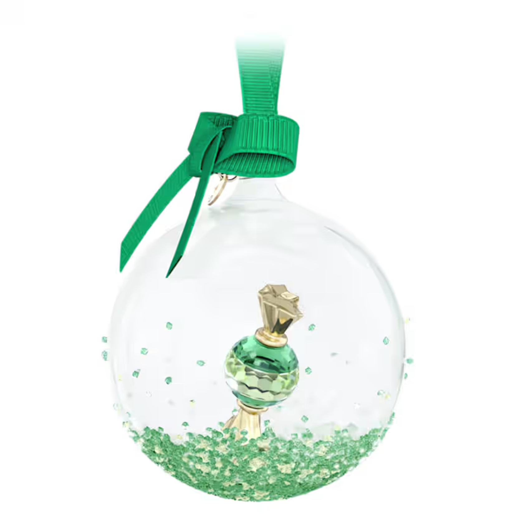 Swarovski  Holiday Cheers Dulcis Ball Ornament Green
