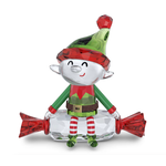 Swarovski Dulcis Elf Holiday Cheers Crystal Figurine