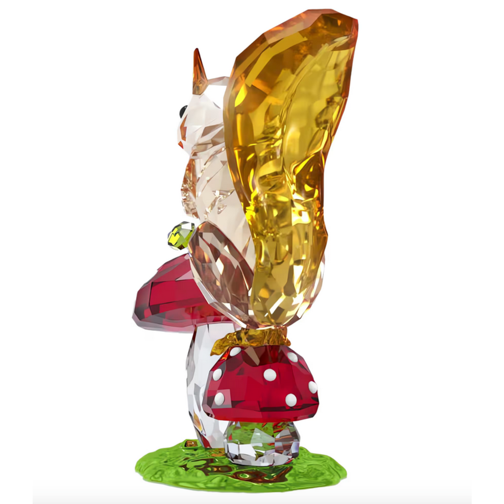 Swarovski Idyllia Squirrel and Mushrooms