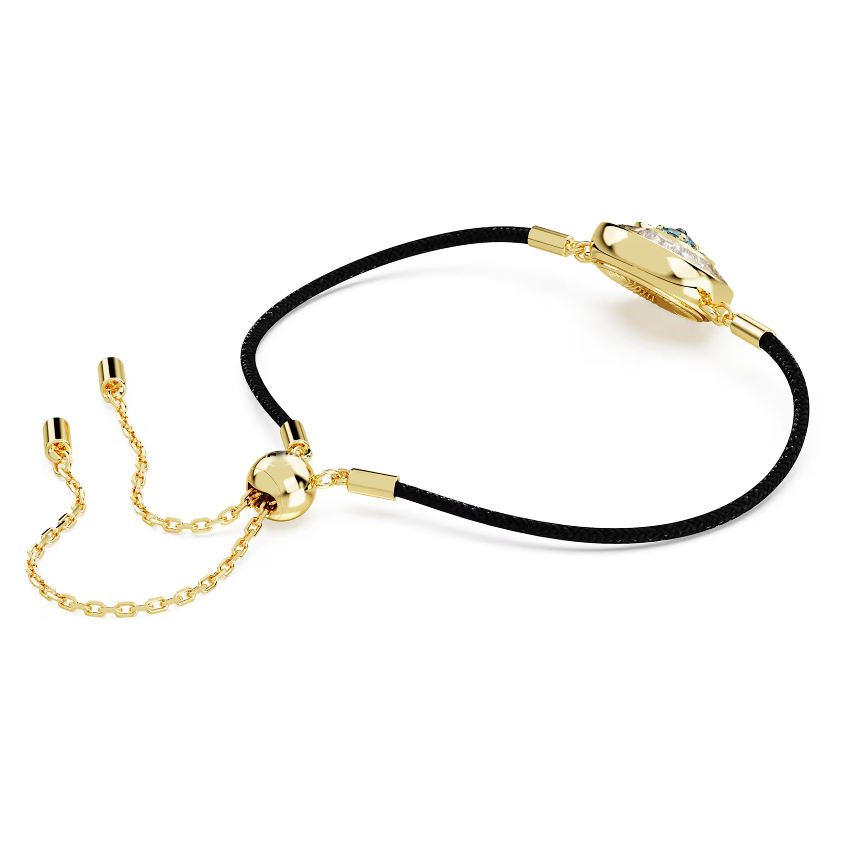 Swarovski Symbolica bracelet Evil eye, Multicolored, Gold-tone plated