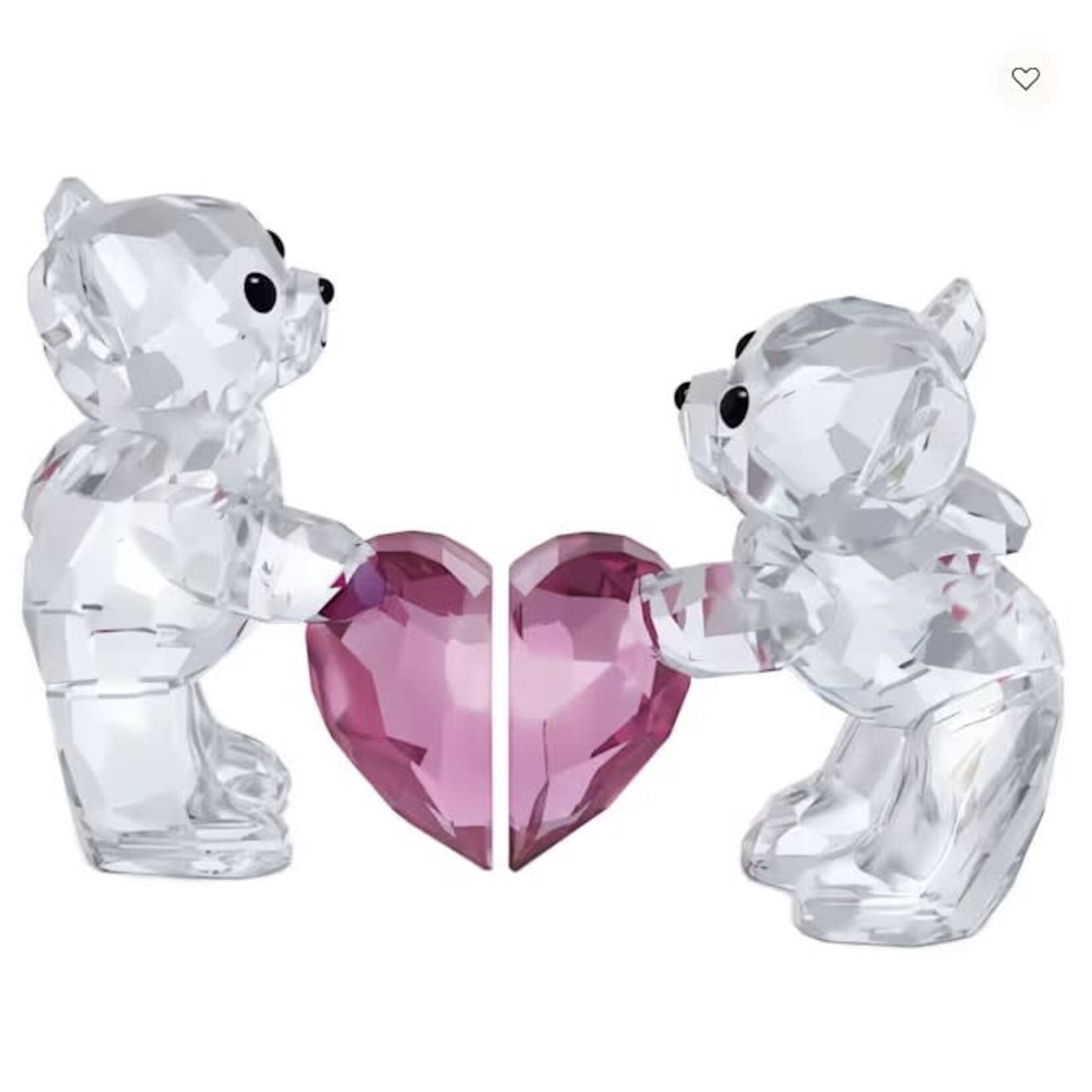 Swarovski Kris Bear A Perfect Match Crystal Figurine