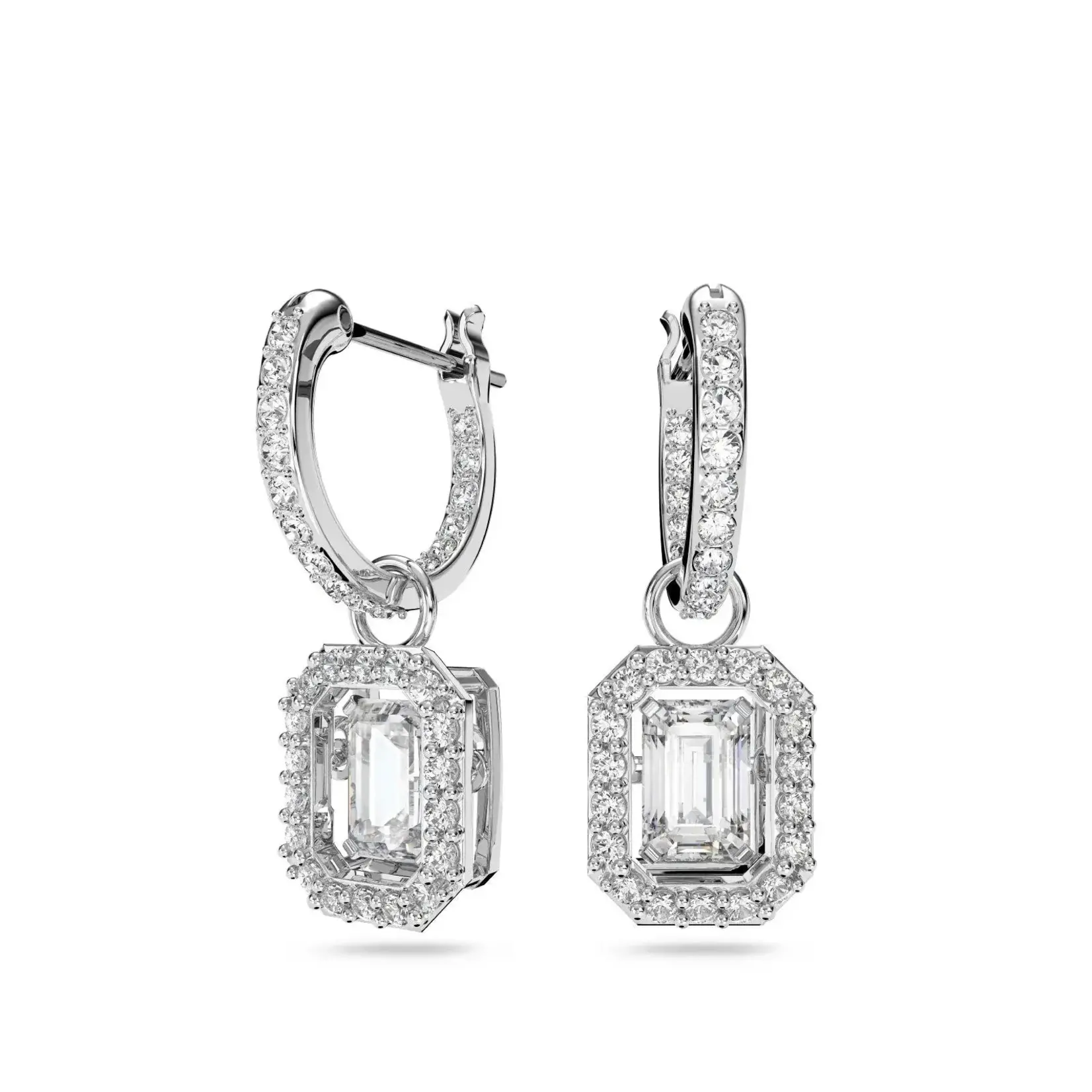 Swarovski Swarovski Millenia Crystal Drop Hoop Earrings