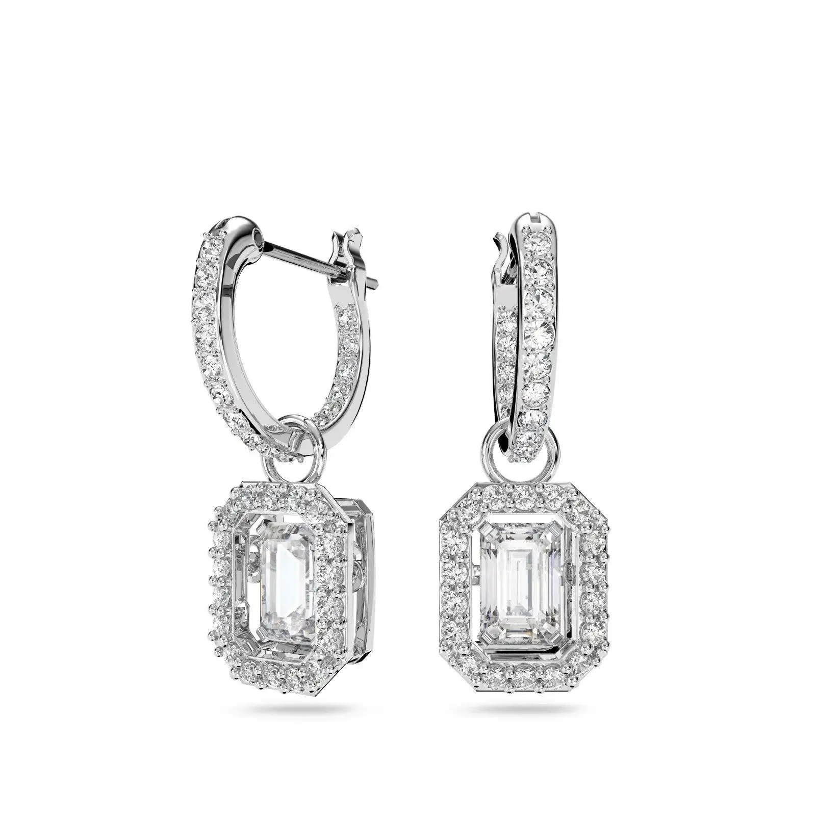 Swarovski #5689684 Swarovski Millenia Crystal Drop Hoop