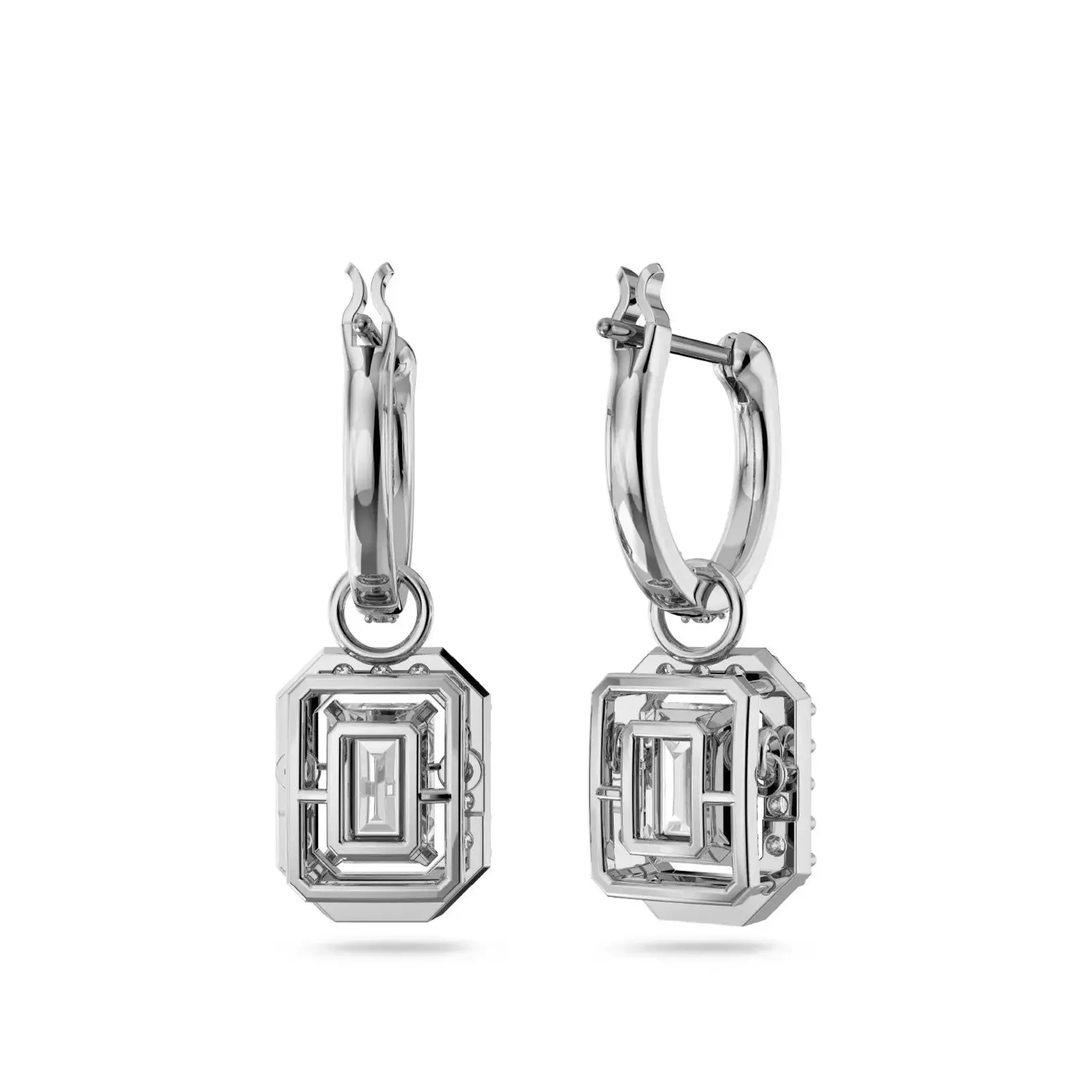 Swarovski Swarovski Millenia Crystal Drop Hoop Earrings