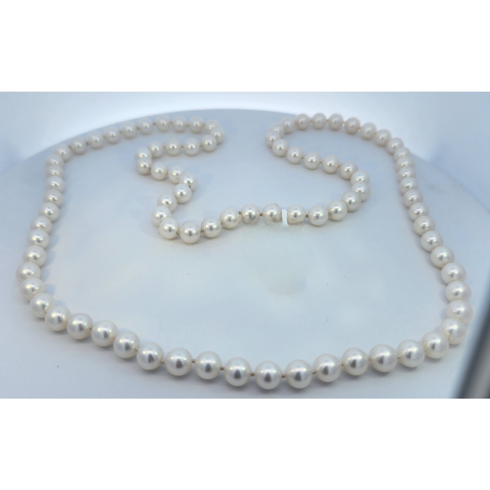 Endless 7.5 mm Pearl Necklace 28"