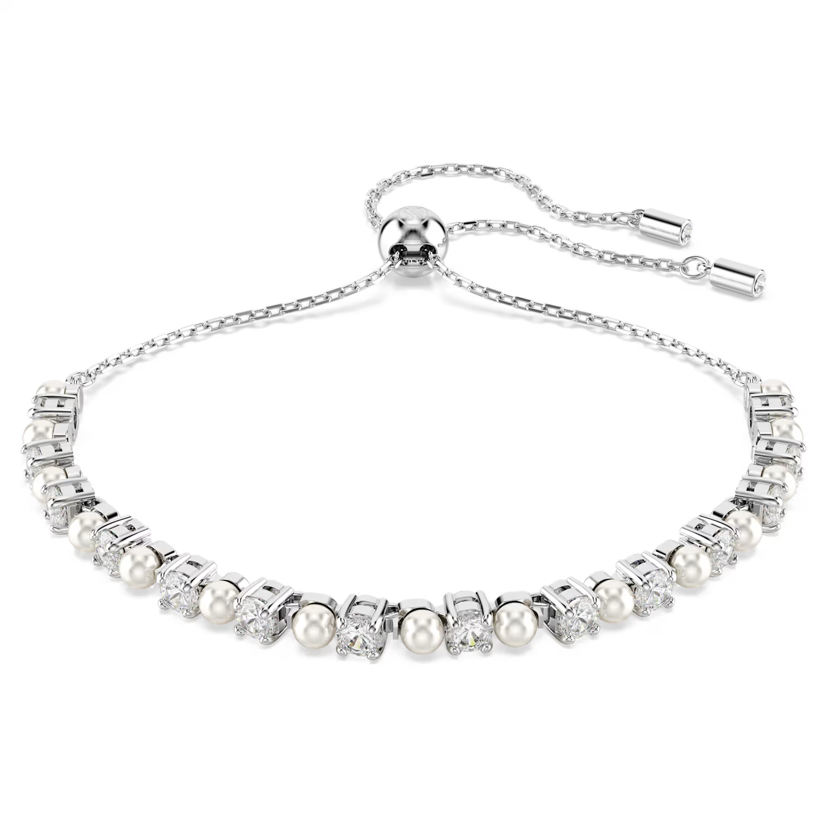 Swarovski Swarovski Matrix Tennis Crystal & Pearl Bracelet