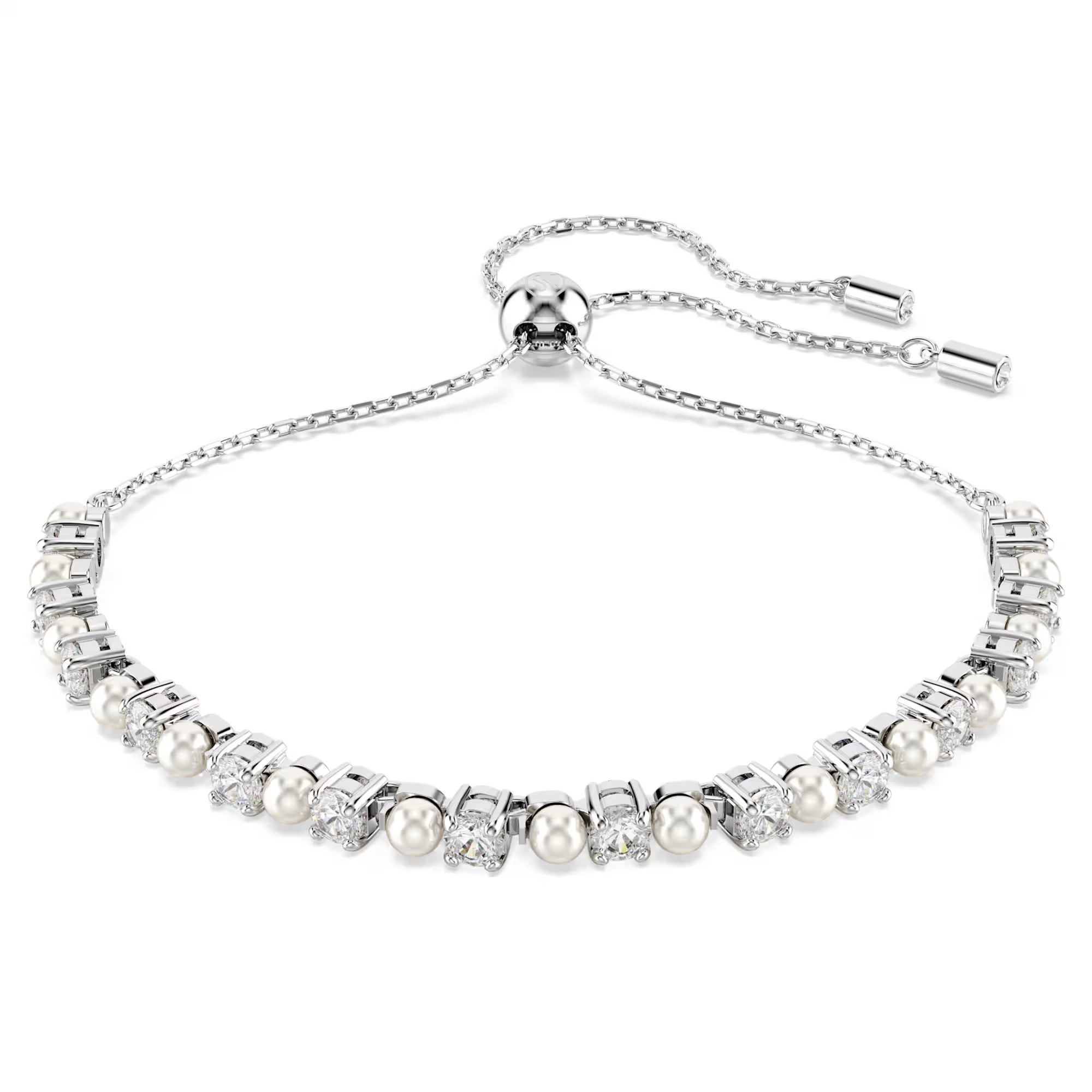 SWAROVSKI スワロフスキー ブレスレット 5689633 Matrix Tennis Swarovski #5689633 Matrix Tennis bracelet Crystal pearl