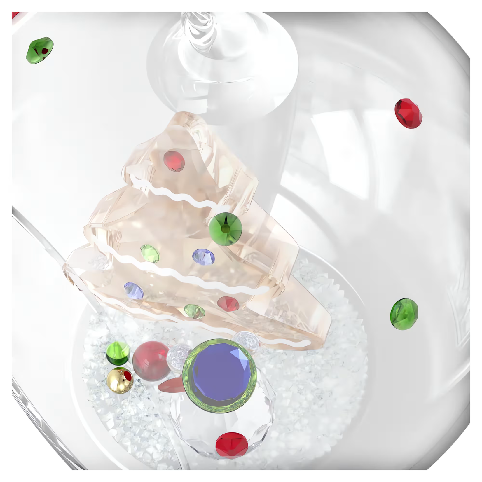 Swarovski Holiday Cheers Tree and Snowman Ball Ornament