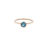 10 Karat Yellow Gold Blue Topaz Ring