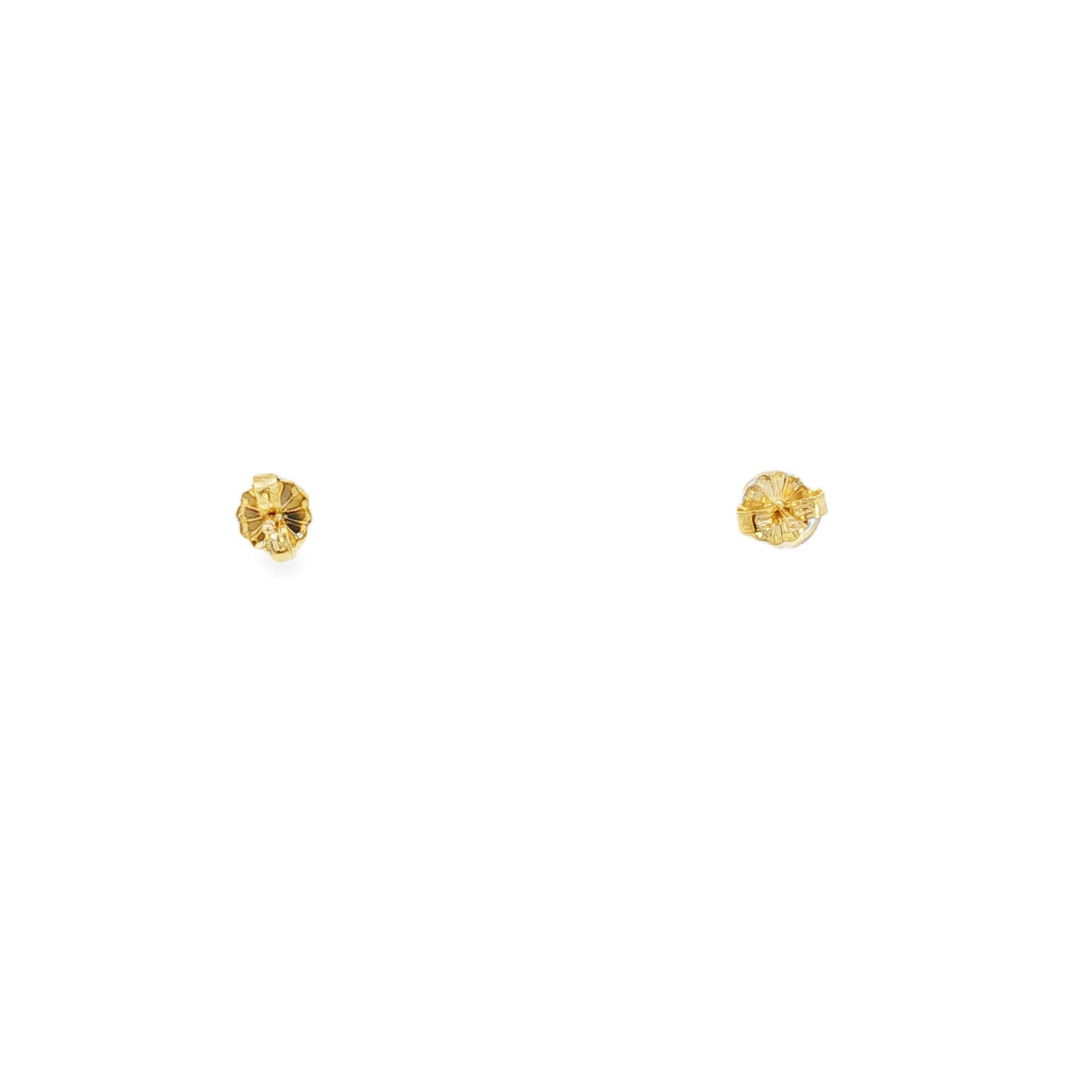 Blase DeNatale 14 Karat Yellow Gold Rhodolite Garnet Earring Studs