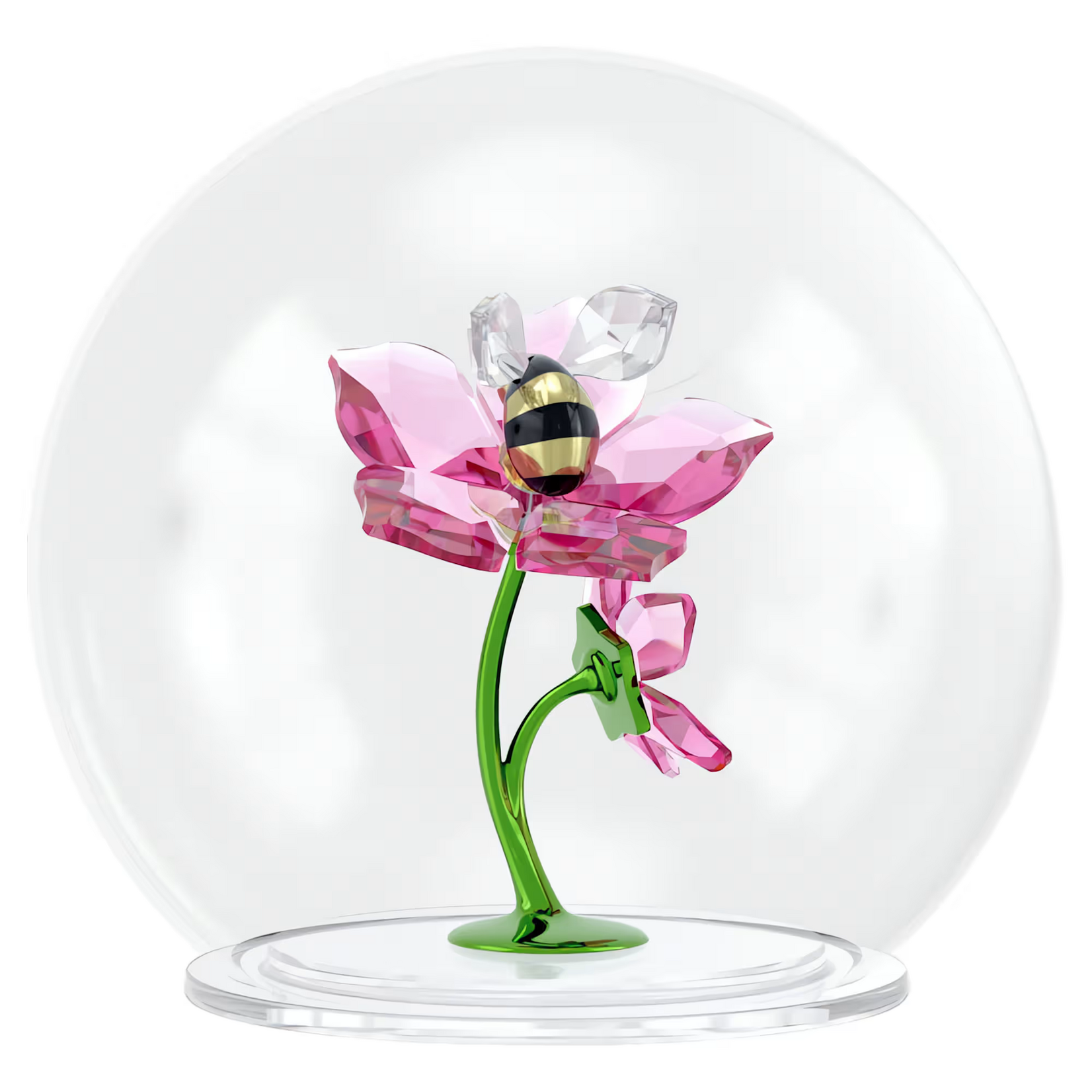 Swarovski Idyllia Glass Ball Bee and Flowers