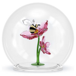 Swarovski Idyllia Glass Ball Bee and Flowers