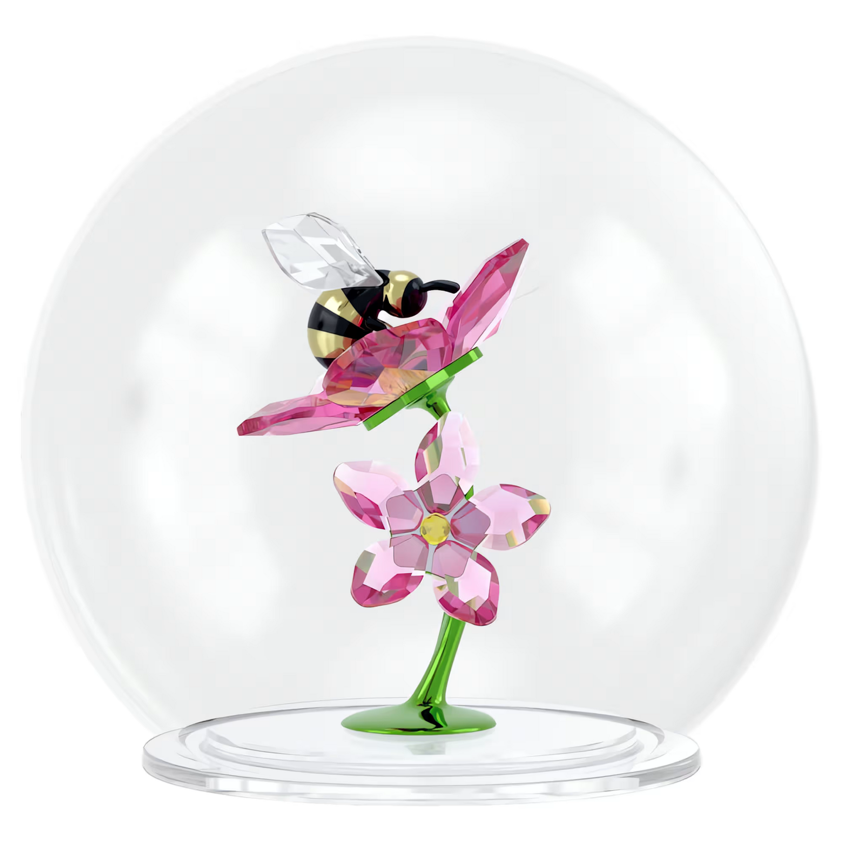 Swarovski Idyllia Glass Ball Bee and Flowers