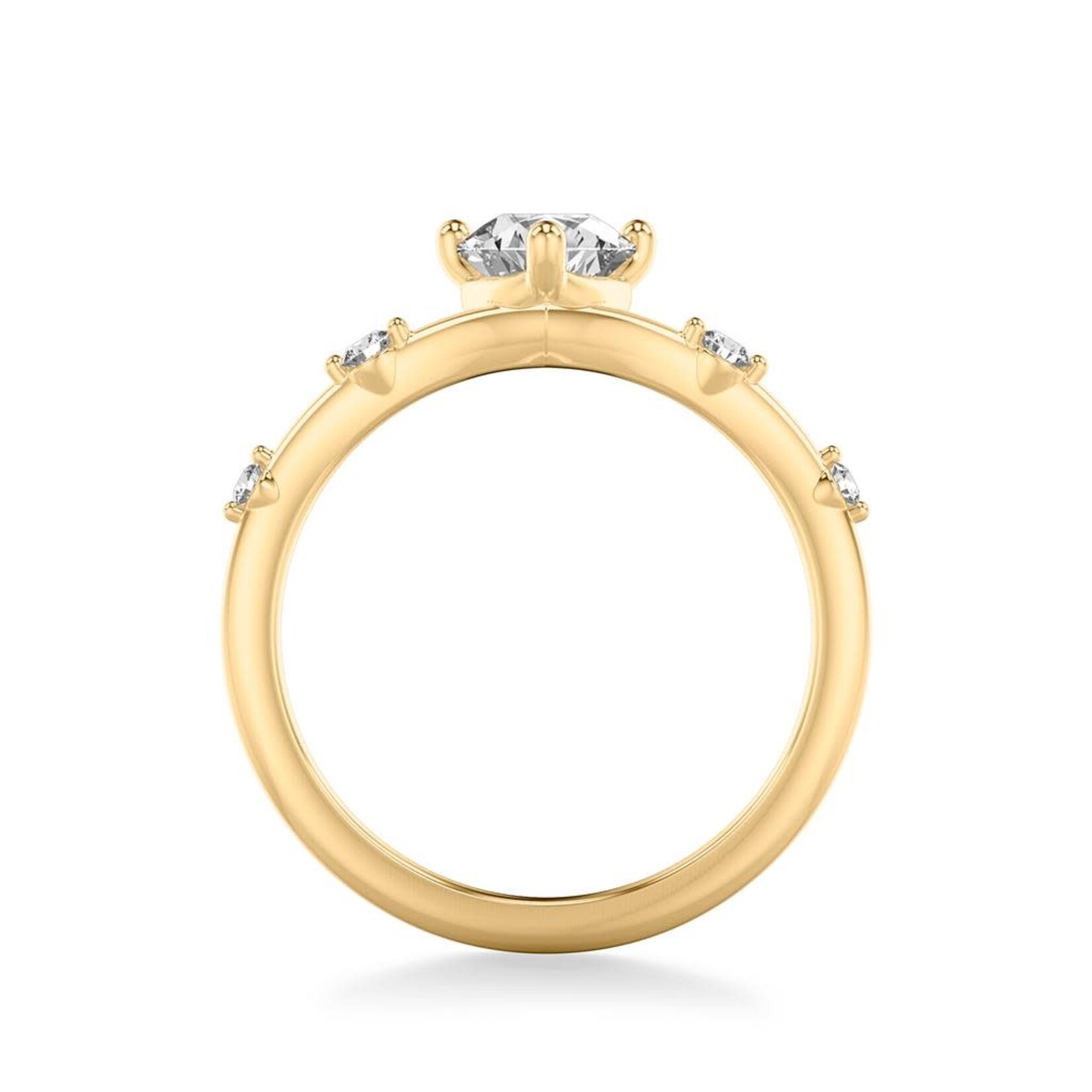 Private Label - Blase DeNatale Classic V-Shaped Engagement Ring