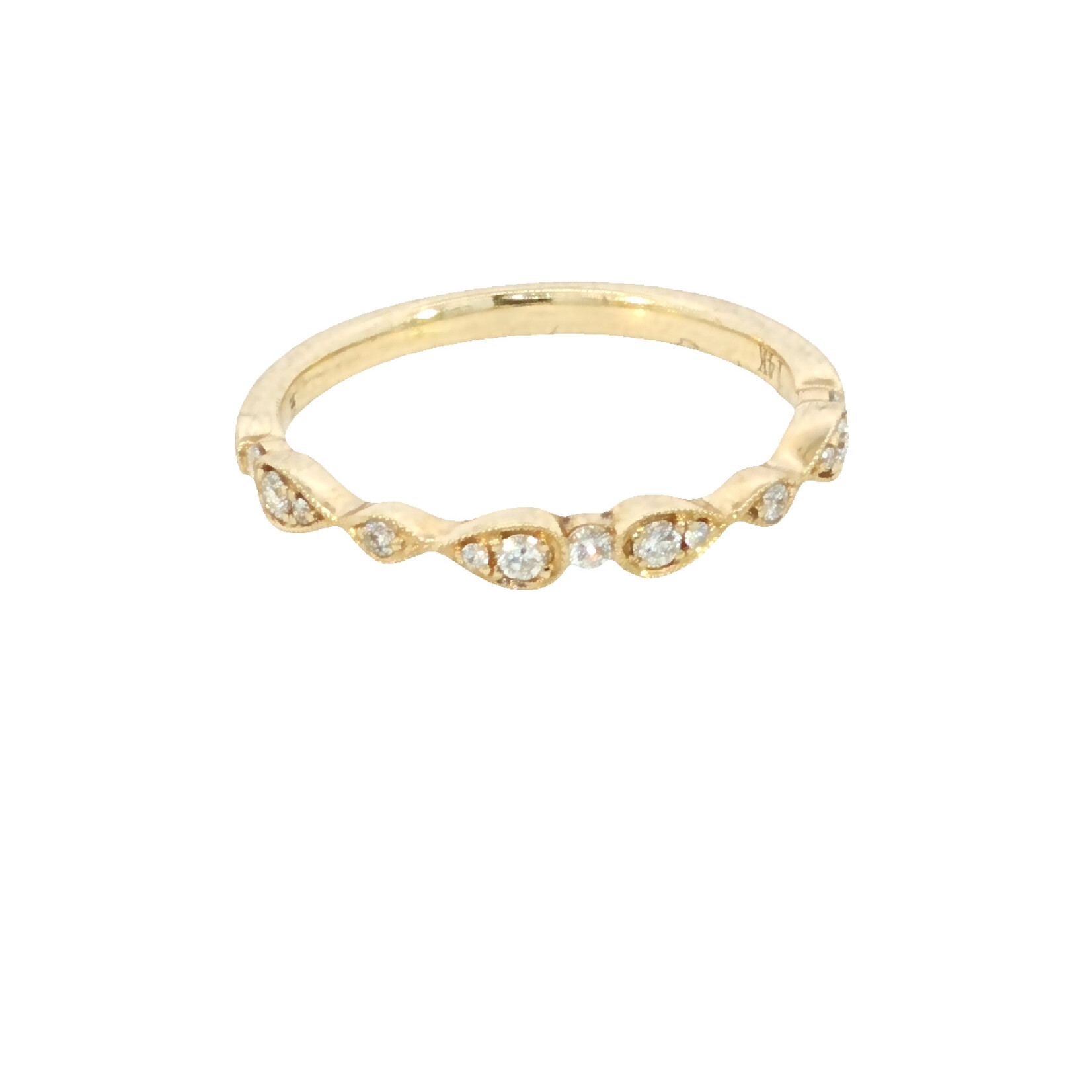 PeJay Creations Diamond Stackable Wedding Band