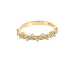 PeJay Creations Princess Diamond Wedding Band