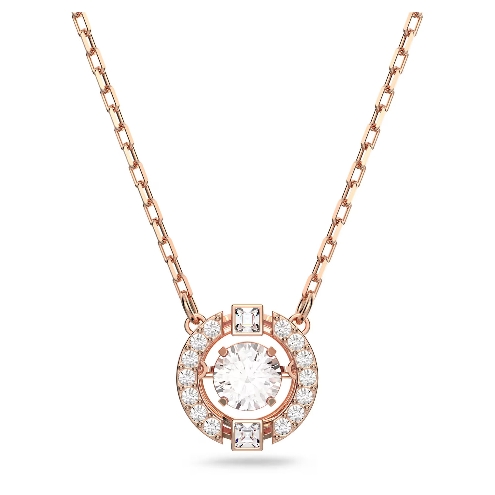 Swarovski Una necklace Round cut