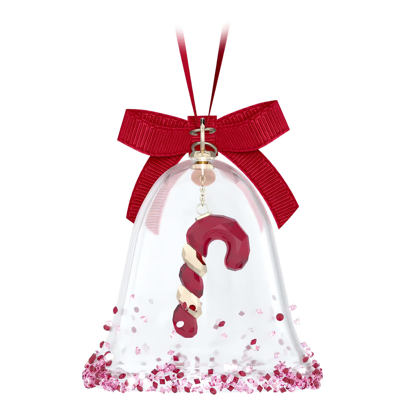 Swarovski Holiday Cheers Dulcis Bell Ornament Red