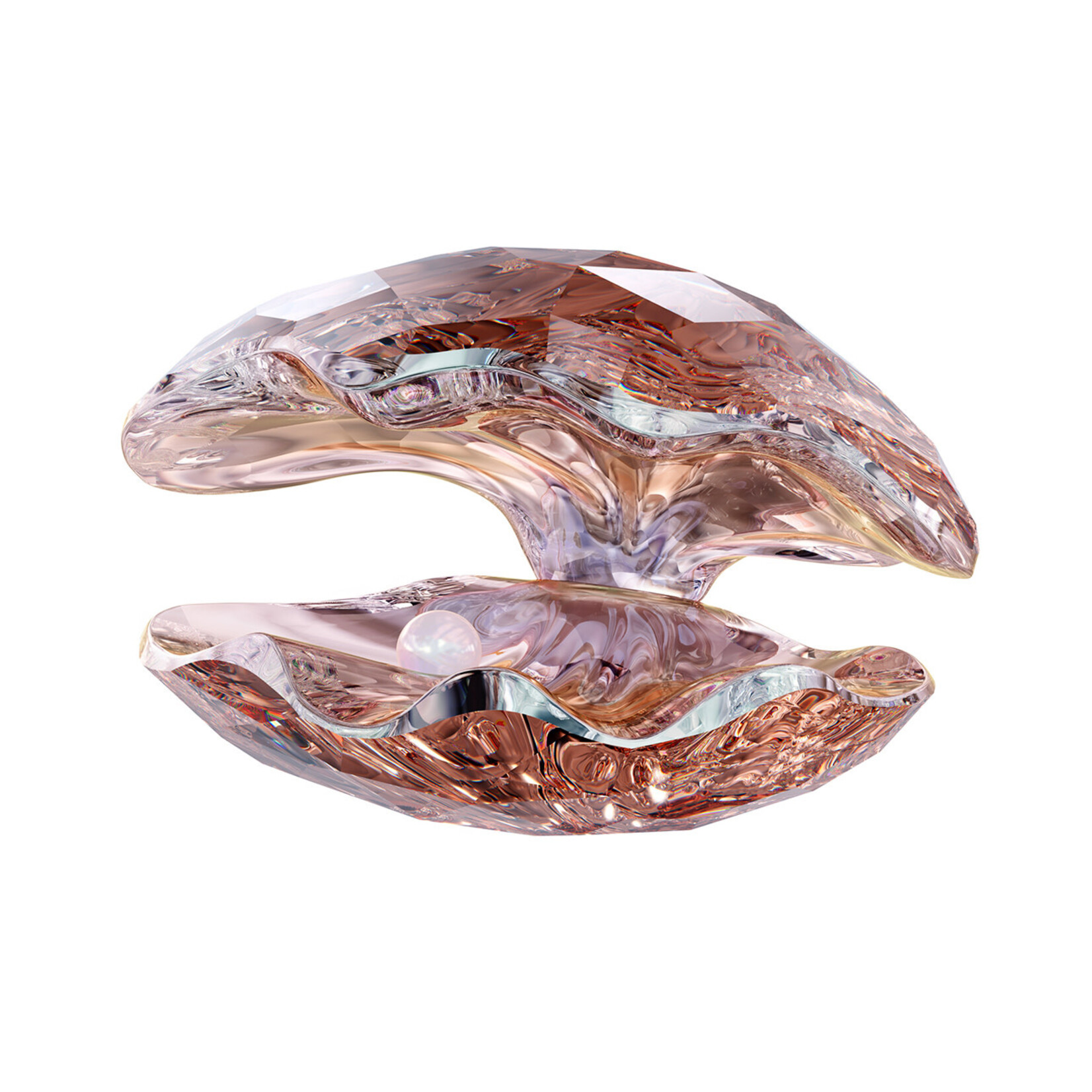 Swarovski Vintage Rose Pearl Oyster