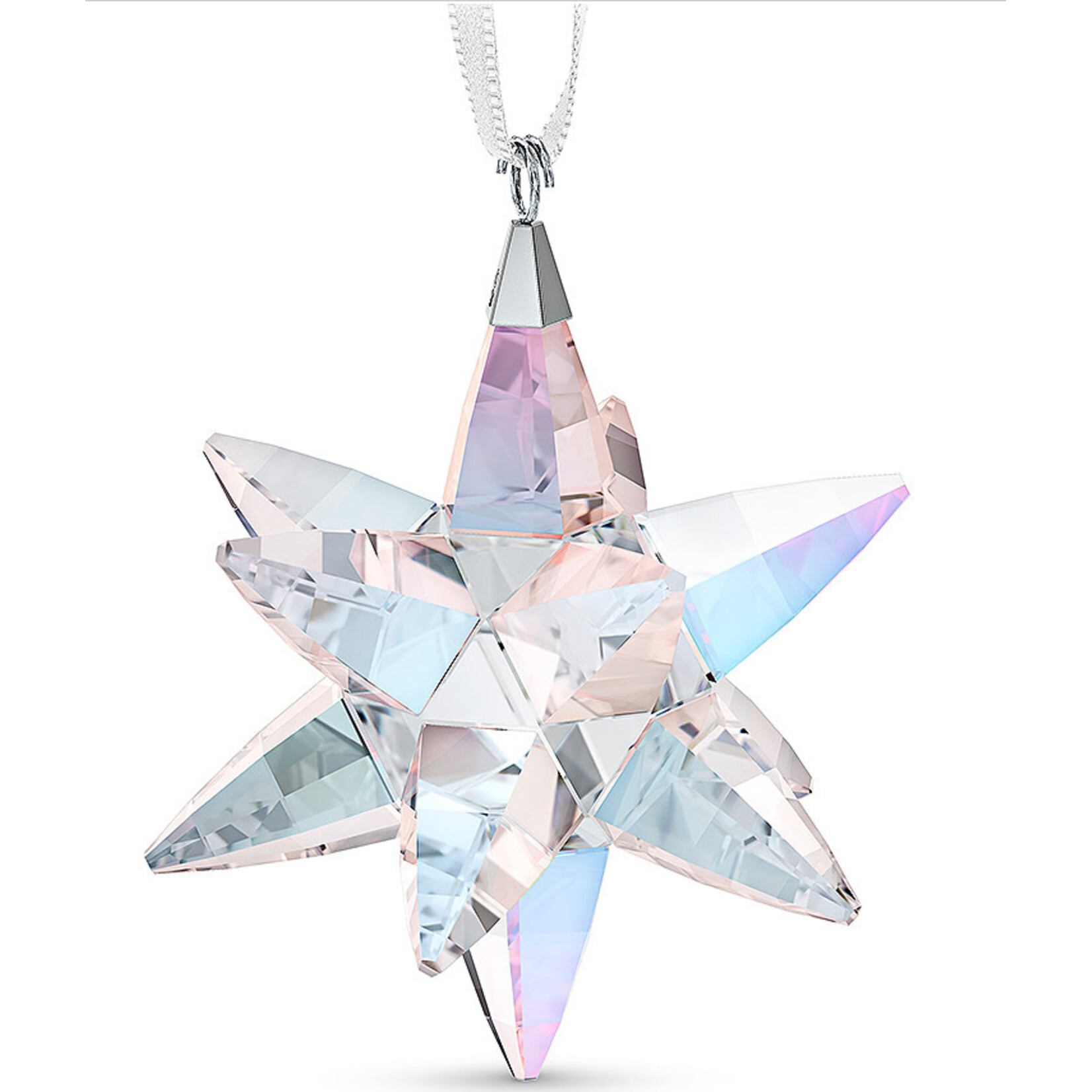 Swarovski Star Ornament Shimmer Medium