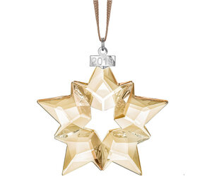 Swarovski #5429596 SCS Gold Ornament Annual Edition 2019 - Blase