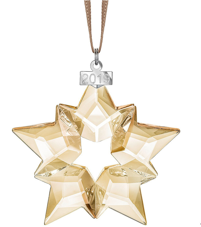 Swarovski #5429596 SCS Gold Ornament Annual Edition 2019 - Blase