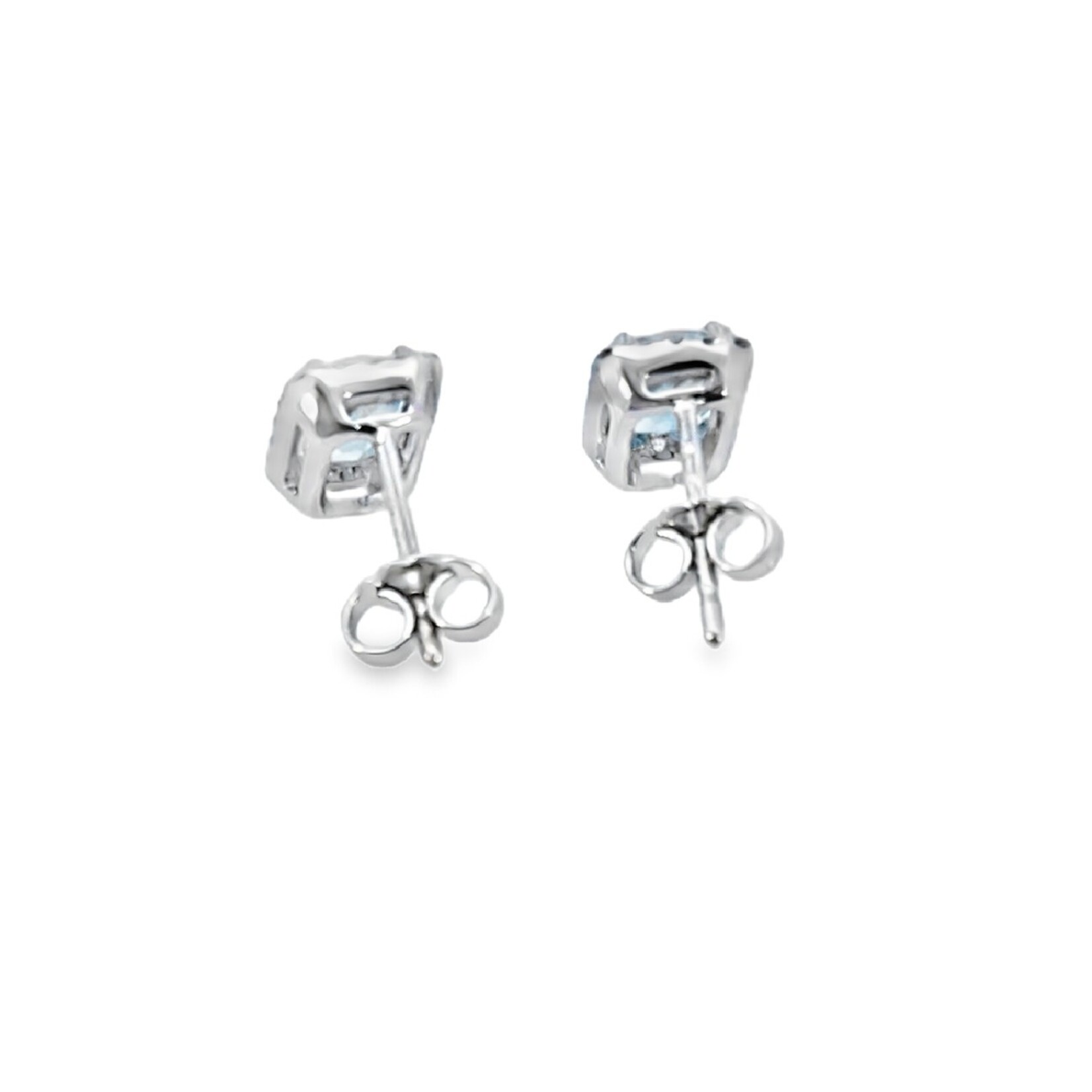 PeJay Creations PeJay Aquamarine and Diamond Earrings