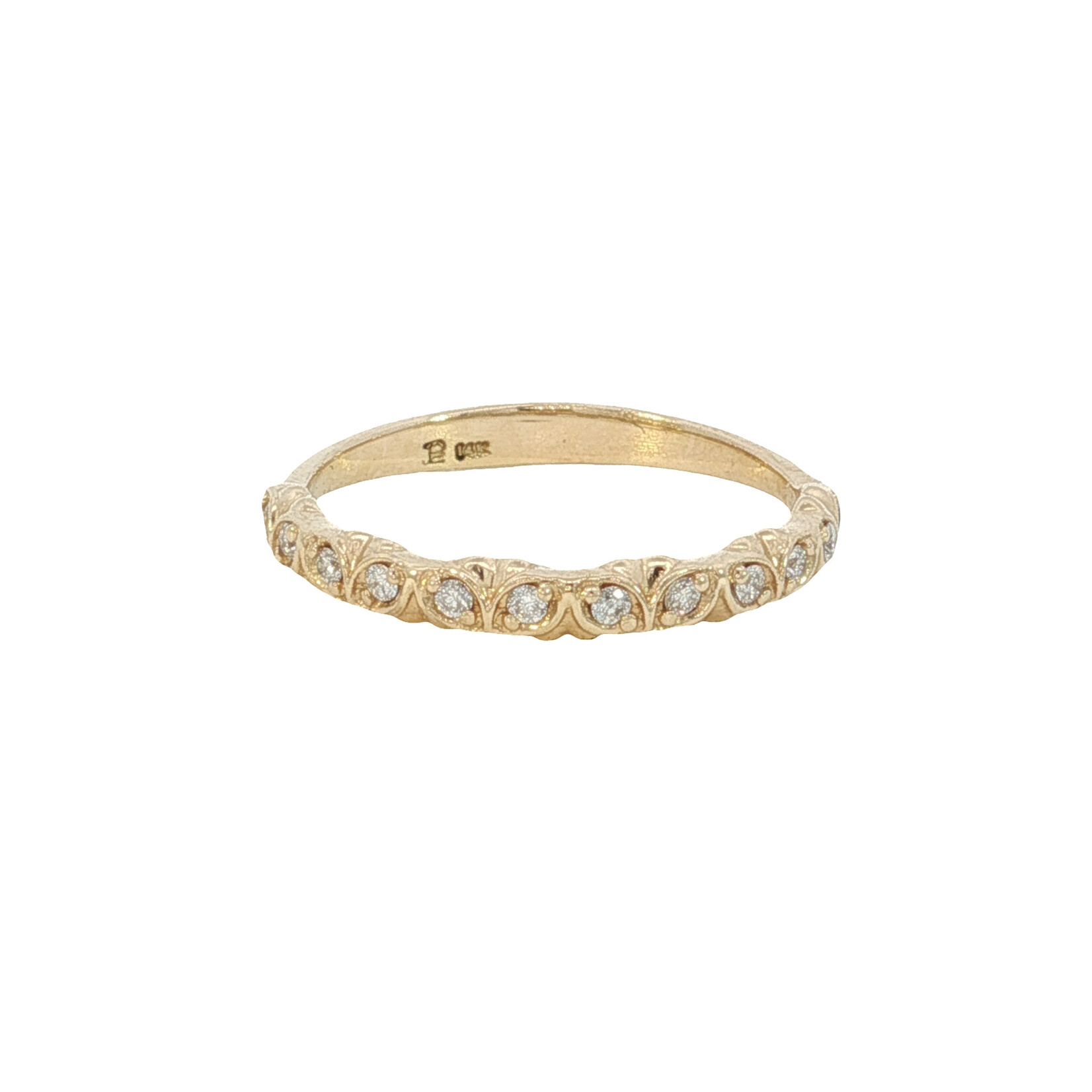 PeJay Creations Diamond Stackable Wedding Ring